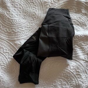 ALO Yoga Paneled‎ Mesh Leggings Black